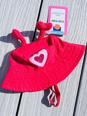 Top Paw Dog Summer Beach Cooling Bucket Hat (Pet Costume Accessory) Size L/XL